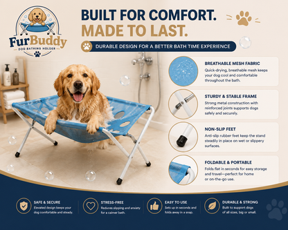 FurBuddy™ Dog Bathing Holder