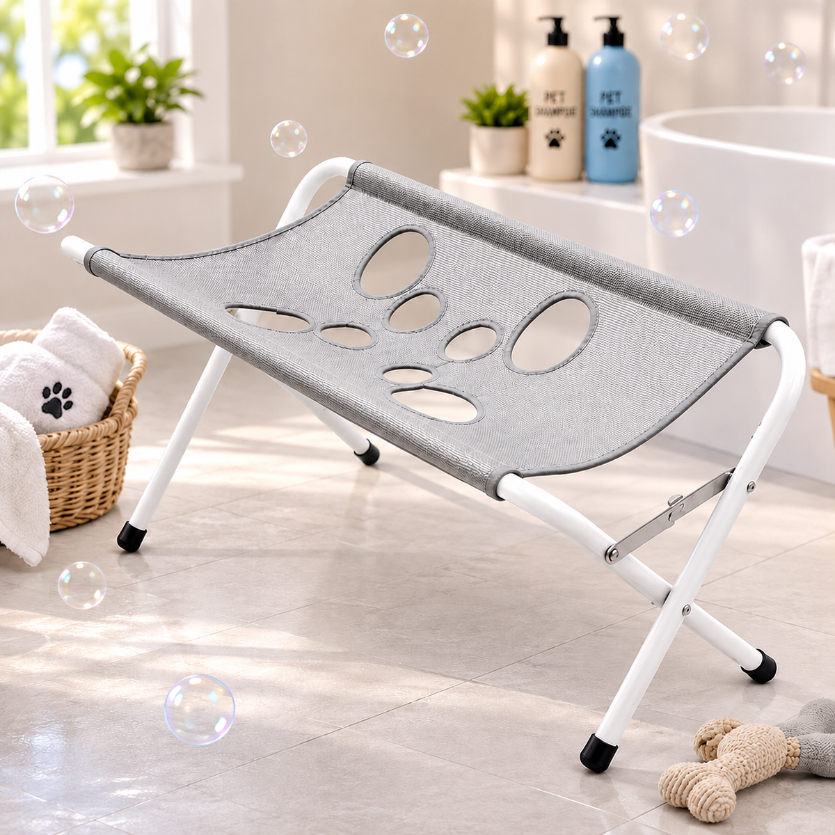 FurBuddy™ Dog Bathing Holder