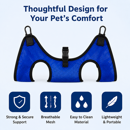 FurBuddy™ GroomEase™ Pet Grooming Hammock